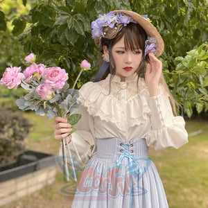 Edward Style Vintage and Classic Long-sleeved Shirt - cosfun