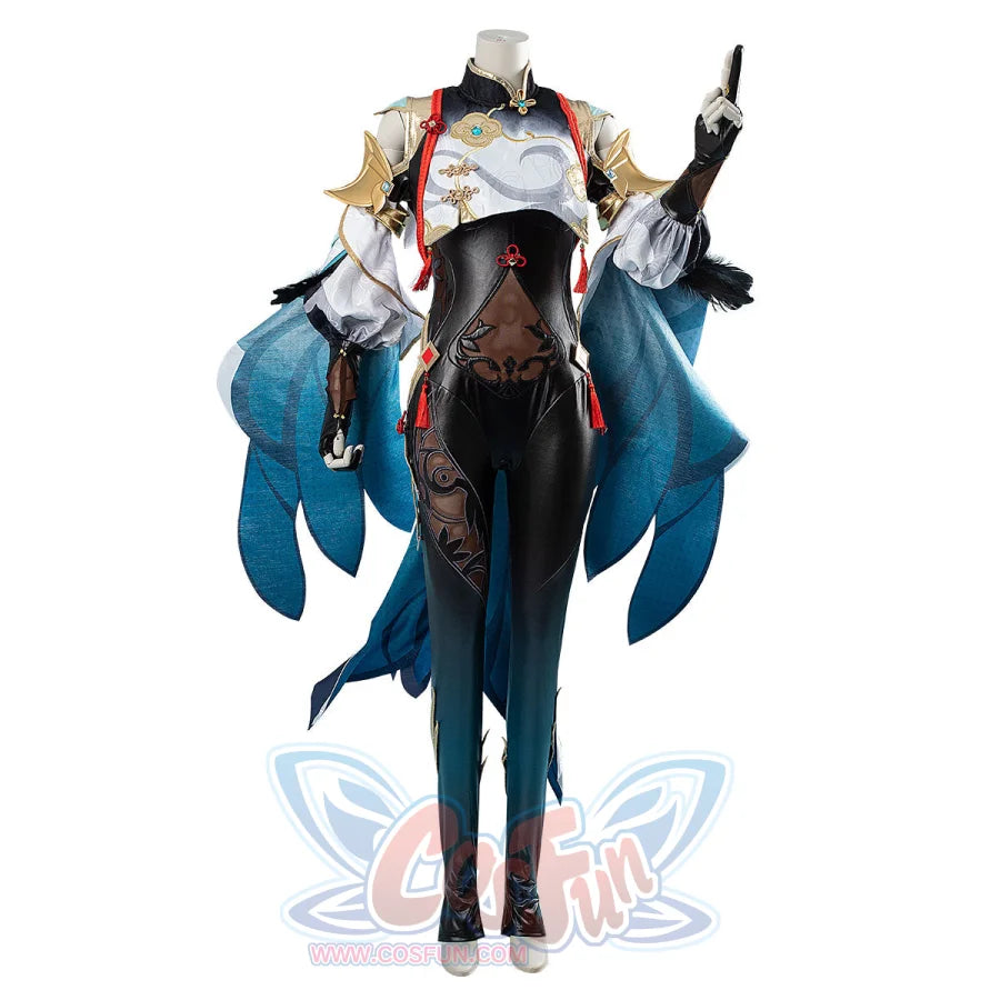 Genshin Impact Shenhe Cosplay Costume C07686 Aaa M / Women Costumes