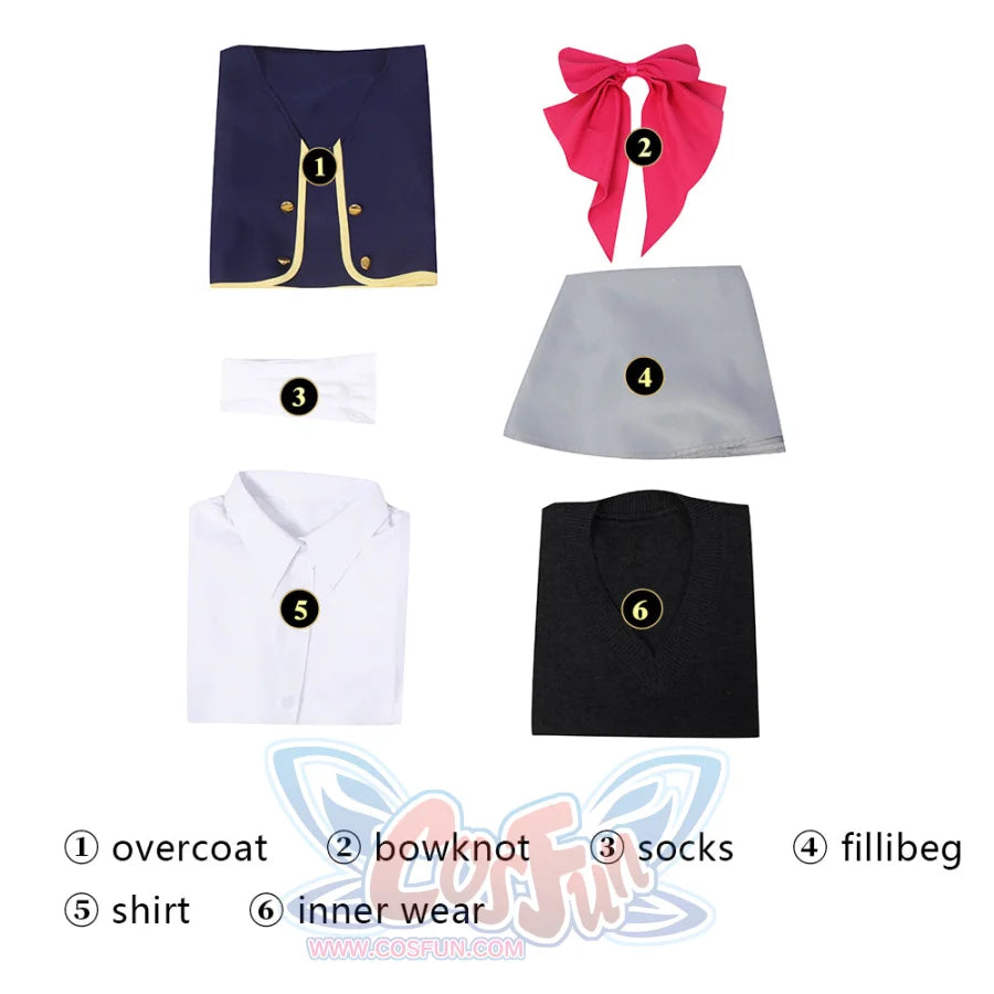 Oshi No Ko Hoshino Rubii Cosplay Costume C07653E Costumes
