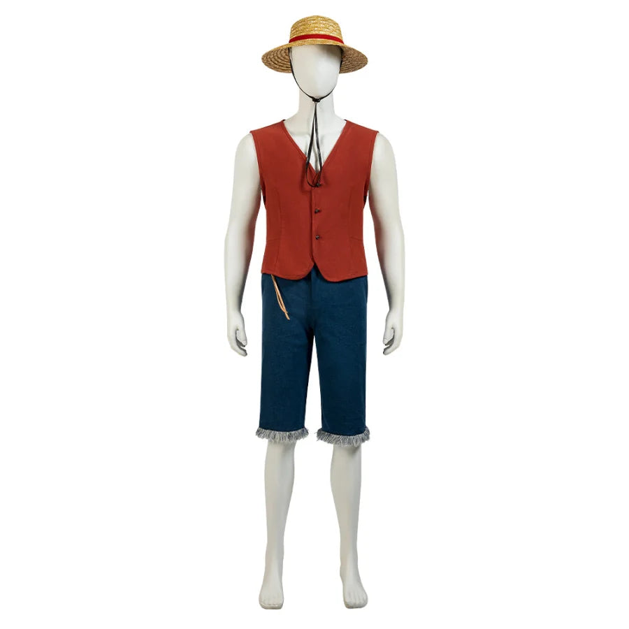 Japanese Anime Monkey D. Luffy Cosplay Costume C08338 Xs Costumes