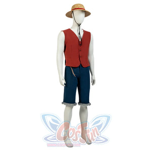 Japanese Anime Monkey D. Luffy Cosplay Costume C08338 Costumes