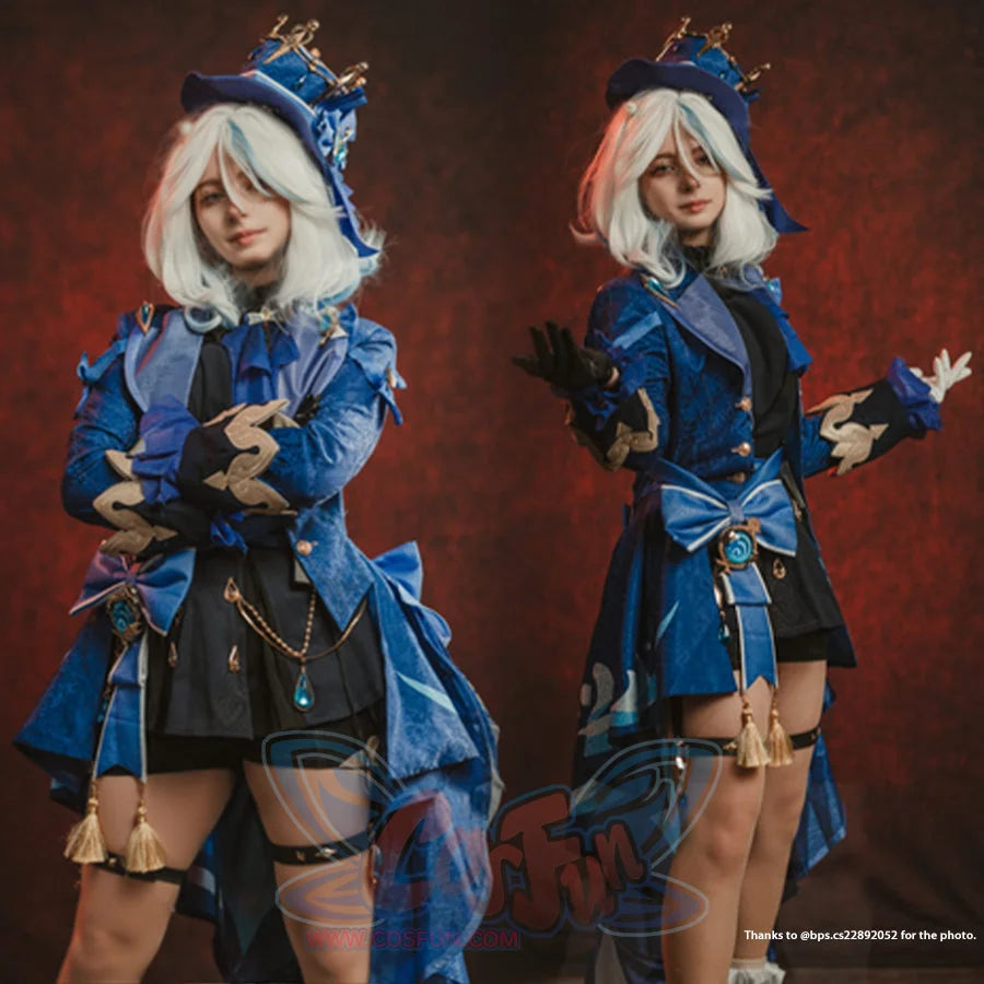 【Ready To Ship】Genshin Impact Black/White Furina Hydro Archon Cosplay Costume C08735 Aaa Costumes