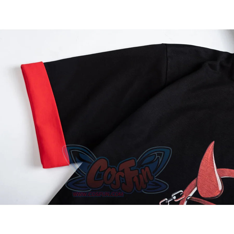 【PRE-SALE】COSFUN Original Little Demon Cosplay Short Sleeve Hooded Sweatshirt A00015 Sweatshirt