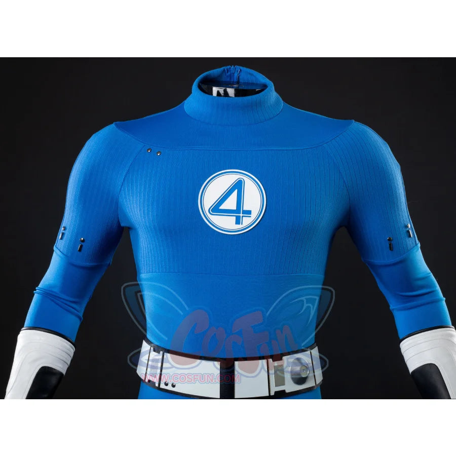【READY TO SHIP】The Fantastic Four: First Steps Mister Fantastic Cosplay Costume Upgraded Version N09336 Costumes