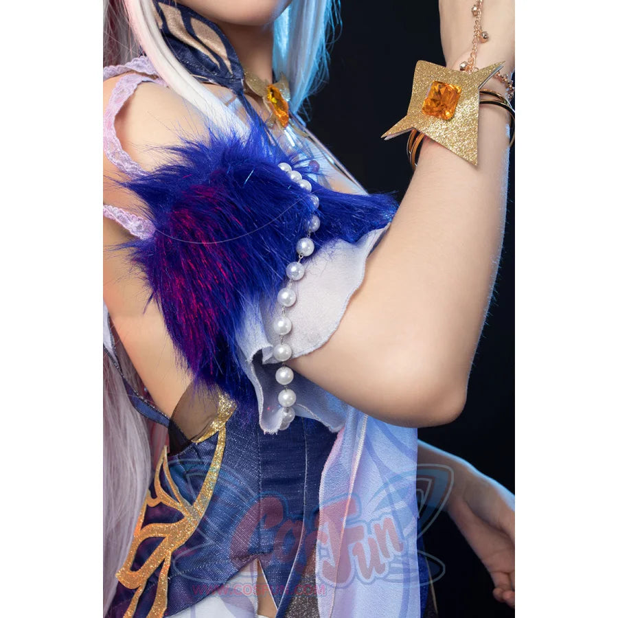 Genshin Impact Ningguang Orchid’s Evening Gown Cosplay Costume C00976 Costumes