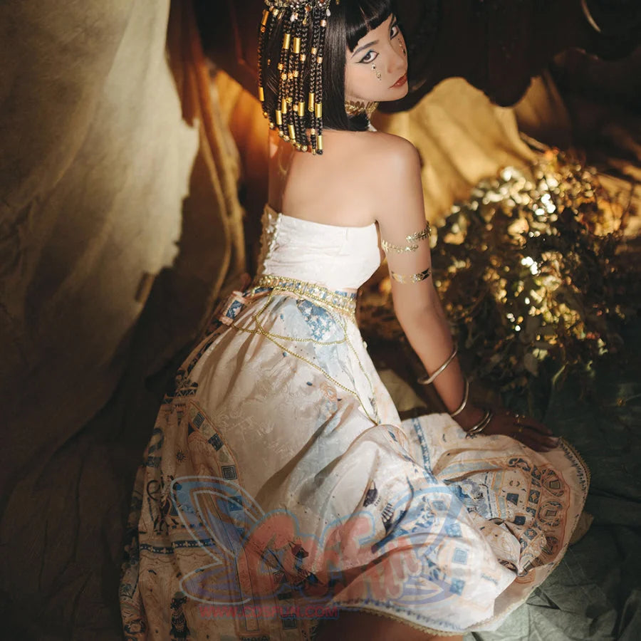 Egypt Style Lolita Backless Neck Dress