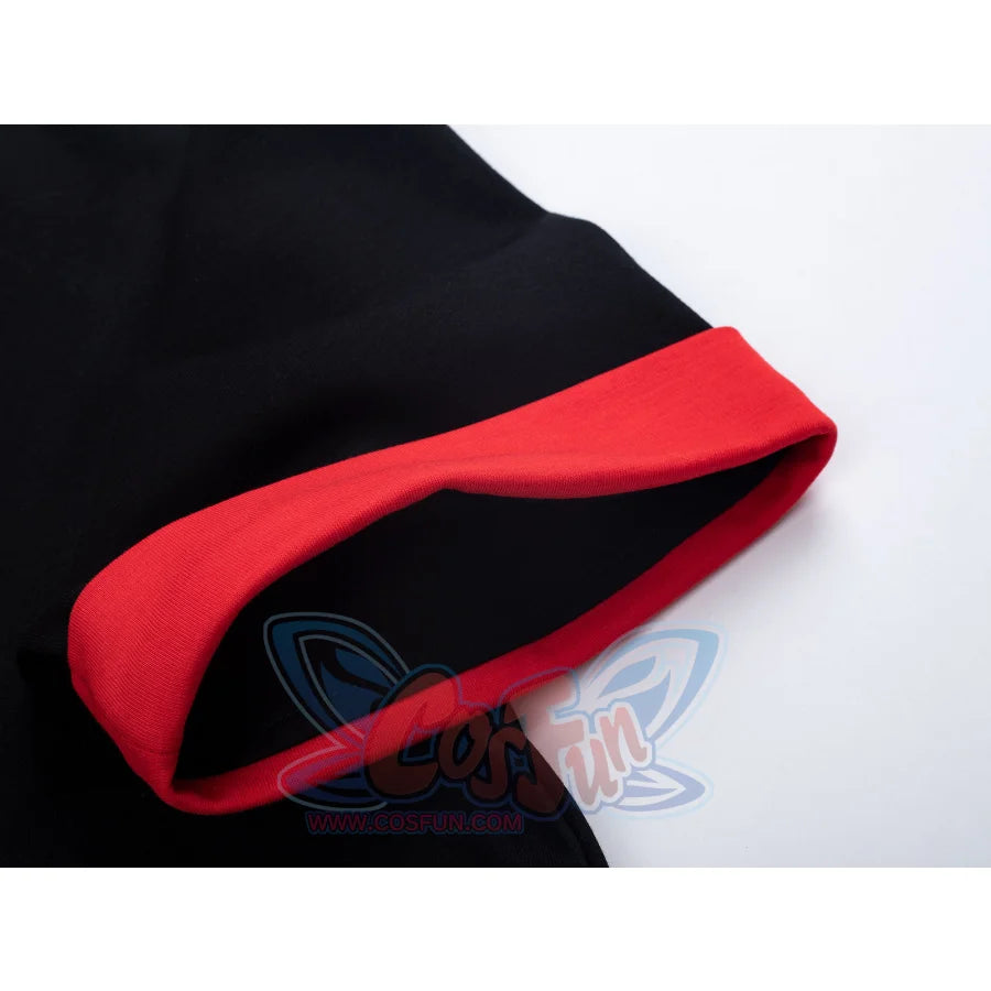 【PRE-SALE】COSFUN Original Little Demon Cosplay Short Sleeve Hooded Sweatshirt A00015 Sweatshirt