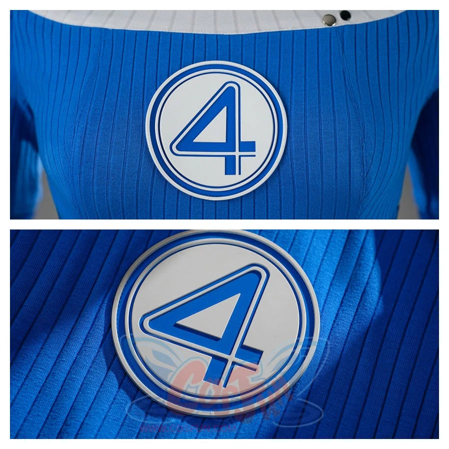 The Fantastic Four: First Steps Invisible Woman Susan Storm Cosplay Costume N09549 AAA Costumes
