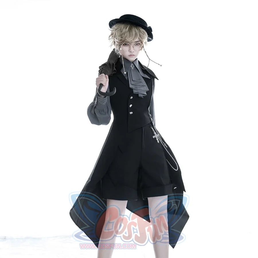 PRE-SALE Medieval Vintage Little Prince Irregular Long Vest S22494