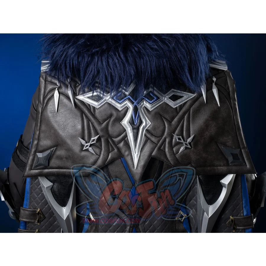 Genshin Impact Fatui Harbinger The Captain Il Capitano Cosplay Costume C09227 AAA Costumes