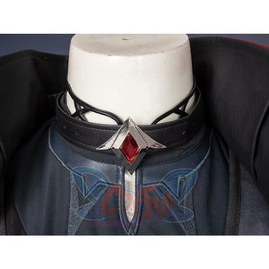 Genshin Impact Red Dead Of Night Diluc Cosplay Costume C07691 Aaa Costumes