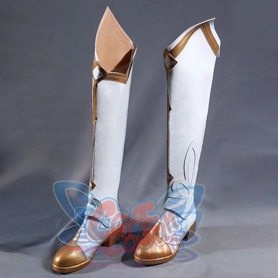 Genshin Impact Lumine Cosplay Shoes C02895-B Aaa Cn 36 & Boots