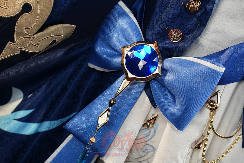 【Ready To Ship】Genshin Impact Black/White Furina Hydro Archon Cosplay Costume C08735 Aaa Costumes