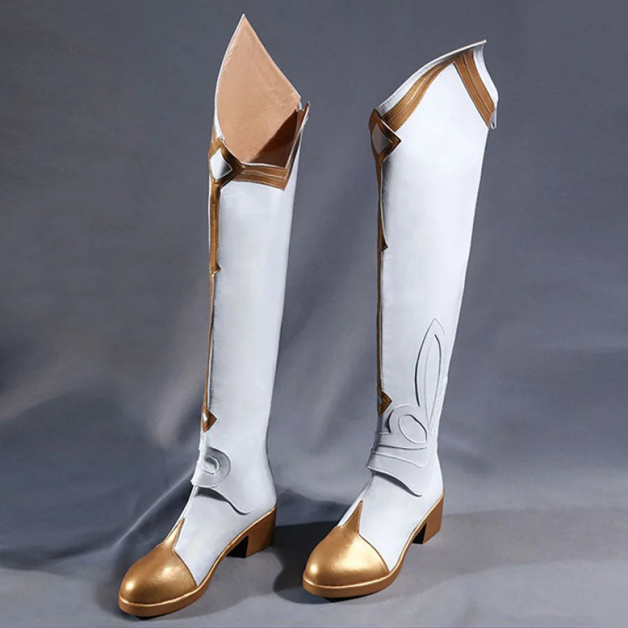 Genshin Impact Lumine Cosplay Shoes C02895-B Aaa Cn 36 &amp; Boots