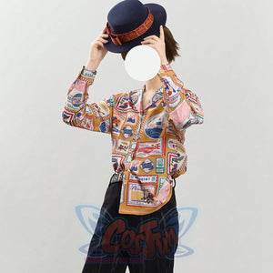 American Style Vintage Daily Lolita Printed Shirt - cosfun