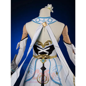 Game Genshin Impact Traveler Lumine Cosplay Costume C02895 Aaa Costumes