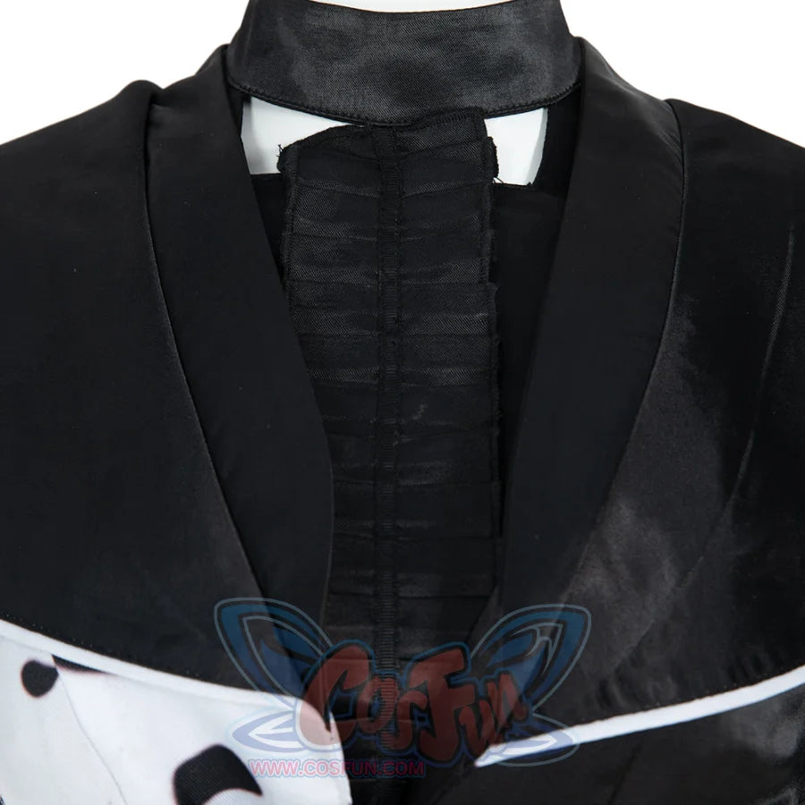 Movie Cruella Estella Cruella De Vil Cosplay Costume C00687 Costumes