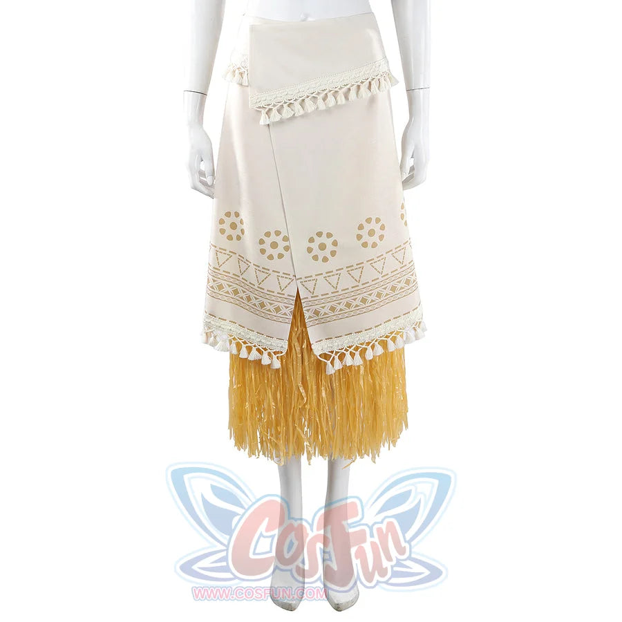 Moana Cosplay Costume Polynesian Princess Adventure Outfit N09954