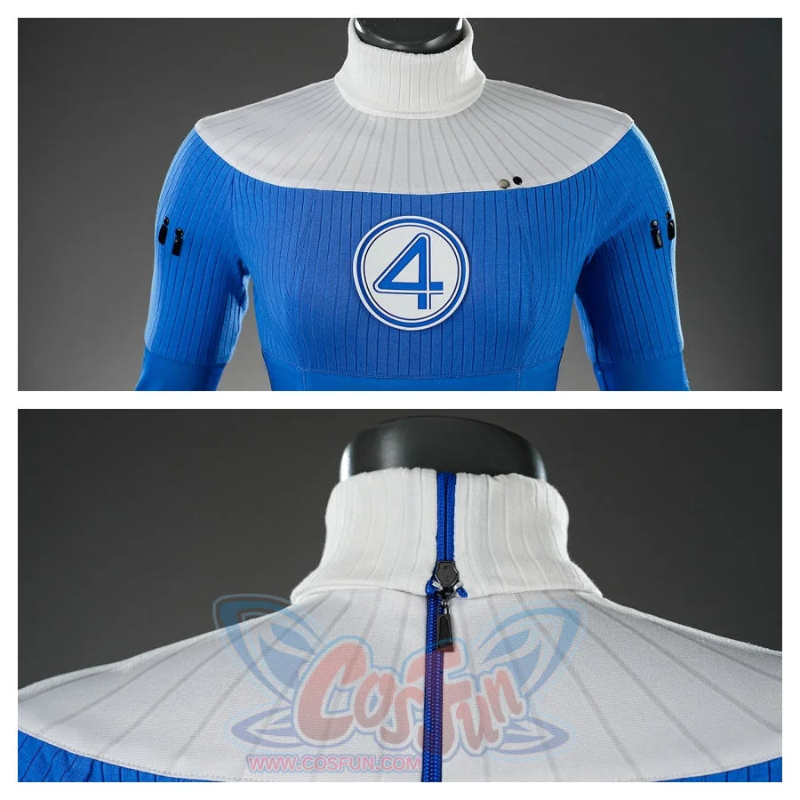 The Fantastic Four: First Steps Invisible Woman Susan Storm Cosplay Costume N09549 AAA Costumes