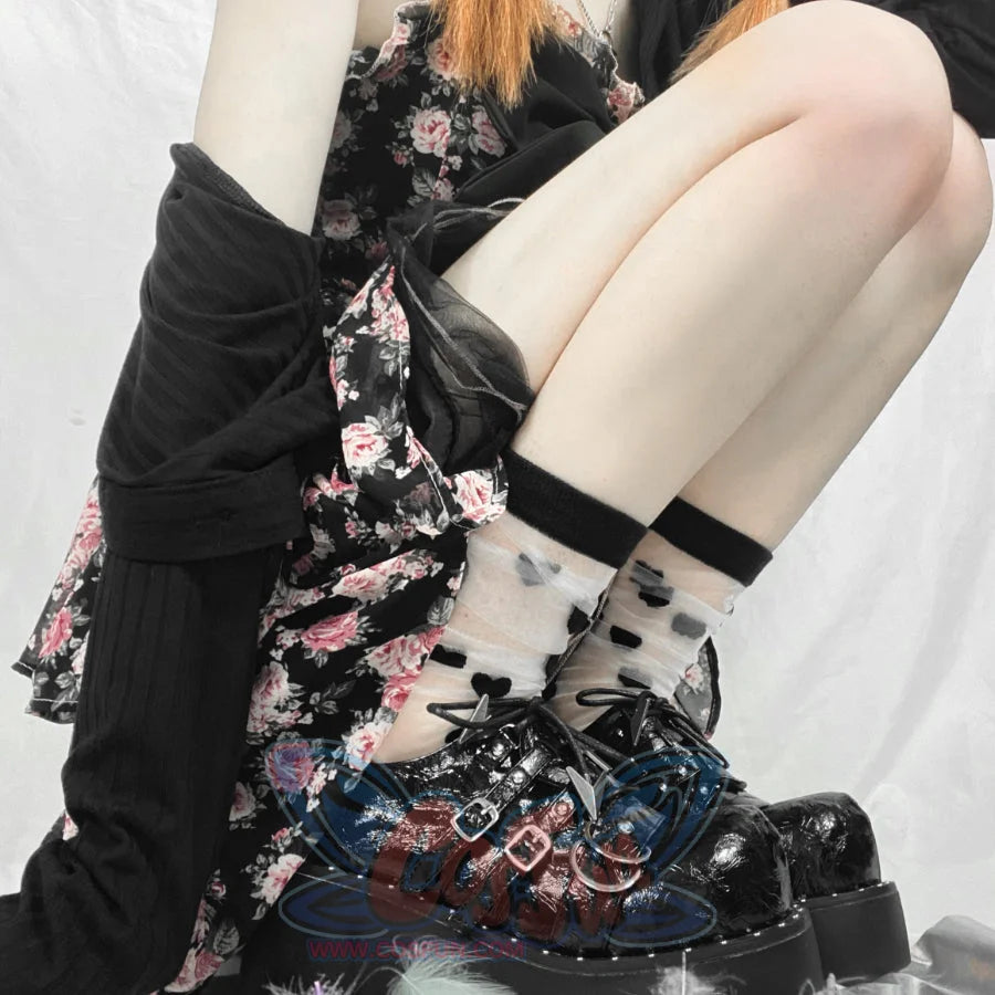 Original Spice Girl Punk Lolita Thick Soled Shoes - cosfun