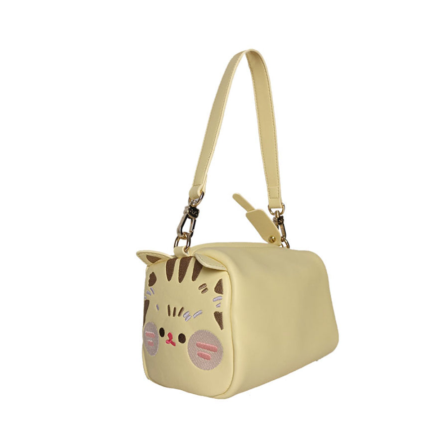 Lovely and Simple Toast Cat Crossbody Bag