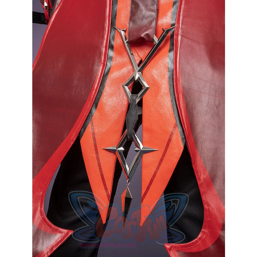 Genshin Impact Red Dead Of Night Diluc Cosplay Costume C07691 Aaa Costumes