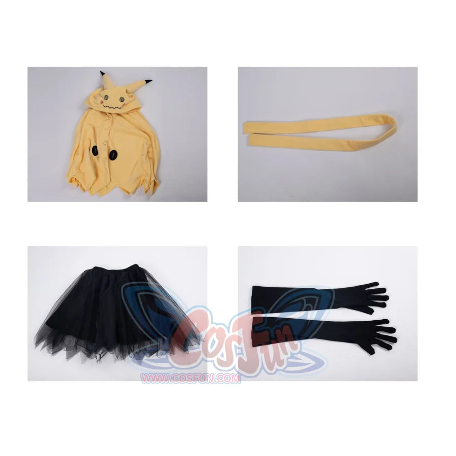 Cute Electric Critter Yellow Grunge Cosplay Cape FY0161 Sweatshirt