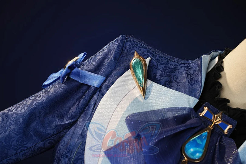 【Ready To Ship】Genshin Impact Black/White Furina Hydro Archon Cosplay Costume C08735 Aaa Costumes