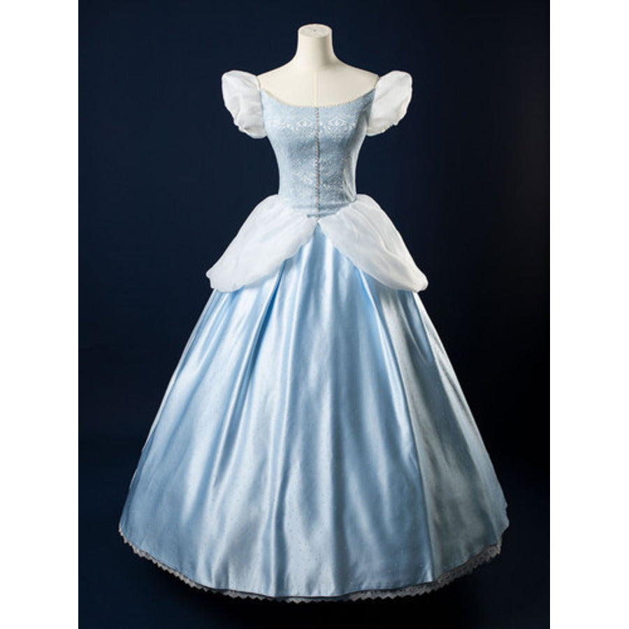 Cinderella Cartoon Version Wedding Dress Cosplay Costume