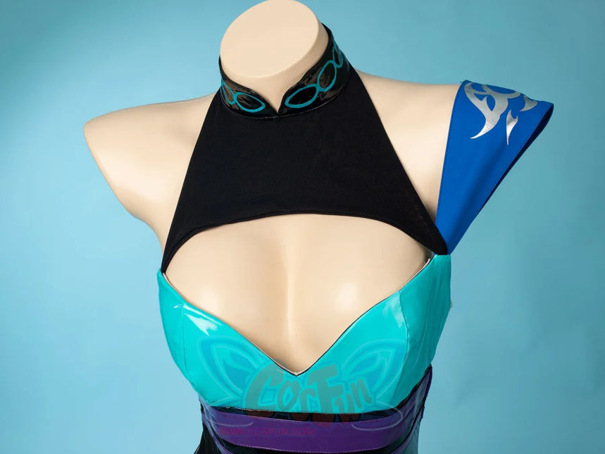 【Ready To Ship】Cosfun Gesnhin Impact Scaramouche Wanderer Derivative Bunny Girl Bodysuit