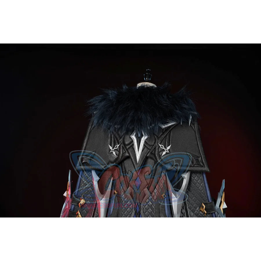 Genshin Impact Fatui Harbinger The Captain Il Capitano Cosplay Costume C09227 AAA Costumes