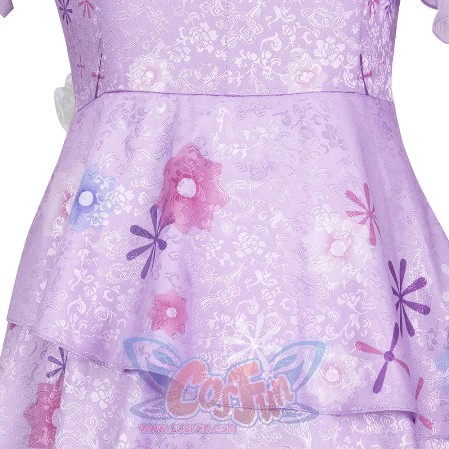 Encanto Isabella Dark Color Cosplay Costume N01033 Costumes