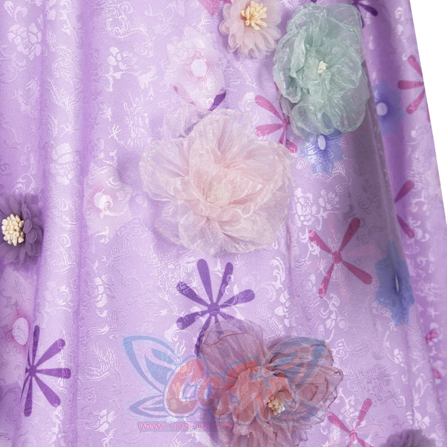 Encanto Isabella Dark Color Cosplay Costume N01033 Costumes