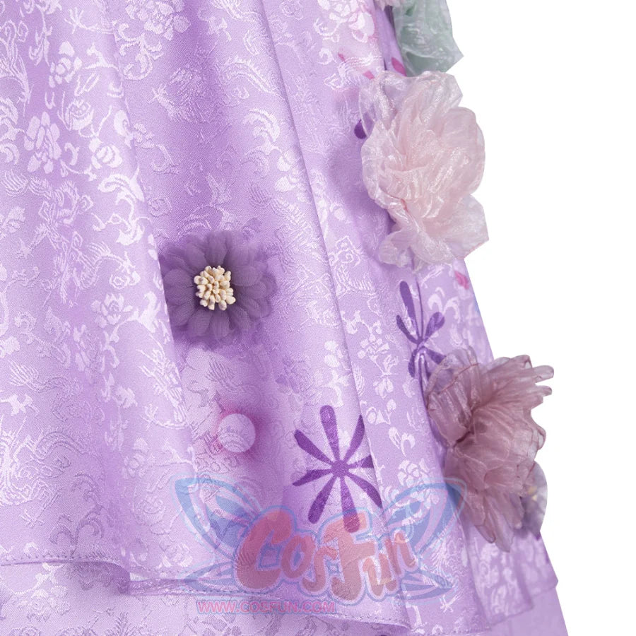 Encanto Isabella Dark Color Cosplay Costume N01033 Costumes