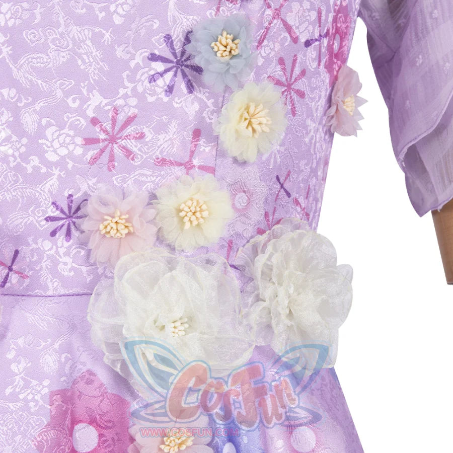 Encanto Isabella Dark Color Cosplay Costume N01033 Costumes