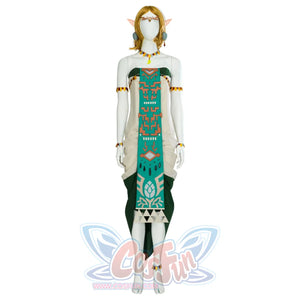 The Legend Of Zelda: Tears The Kingdom Hyrule Princess Zelda Cosplay Costume C08177 Costume-Xs
