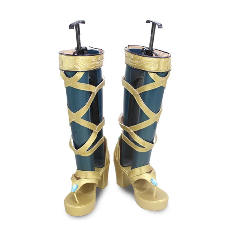 Genshin Impact Nilou Cosplay Shoes C02977 Cn 35 / Women &amp; Boots