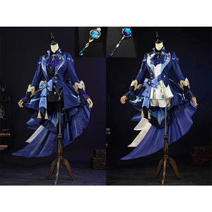 Genshin Impact Black/White Furina Hydro Archon Cosplay Costume C08735  AAA