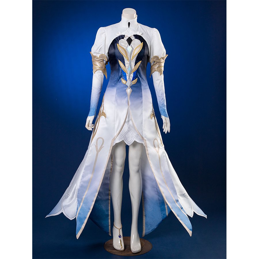 Genshin Impact God of Justice Focalors Hydro Archon Cosplay Costume C08789  A