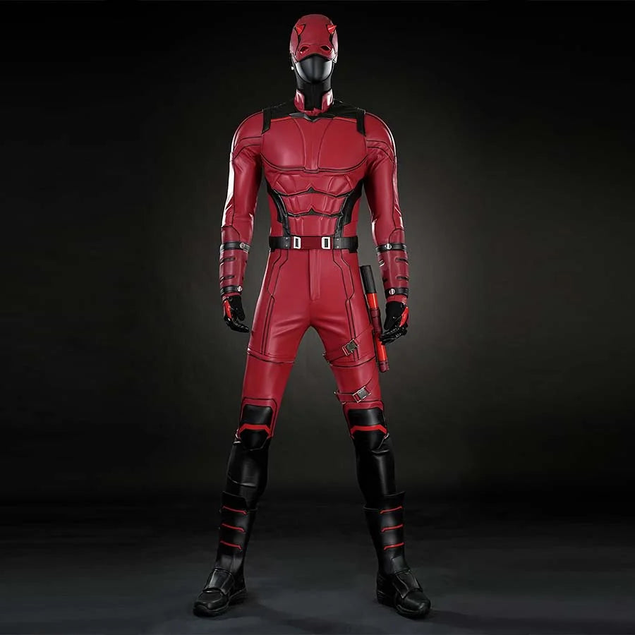 The Devil of Hell’s Kitchen Matt Murdock Cosplay Costume N09223S Costumes