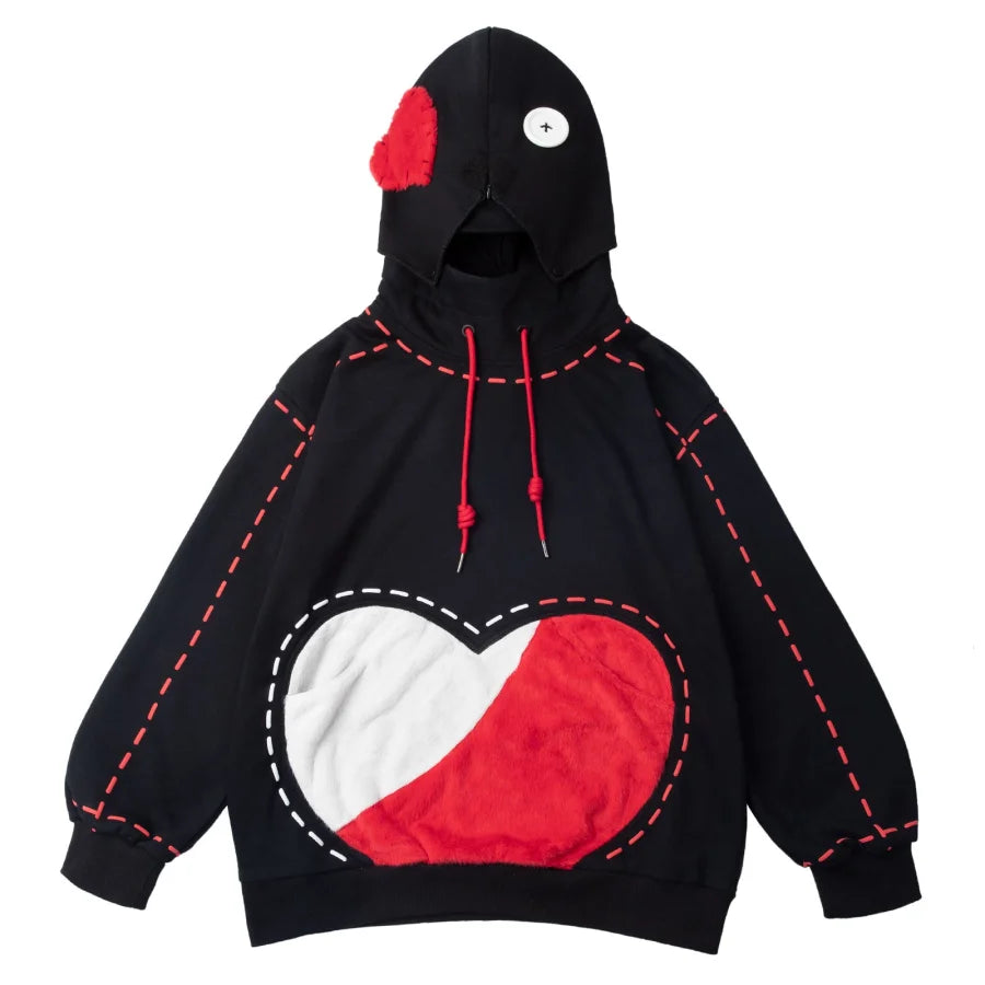 【PRE-SALE】COSFUN Original Black Cosplay Full Zip Hoodie FAN00019 XS Sweatshirt