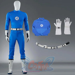 Fantastic Four Reed Richards Cosplay Costume N09537 XS Costumes