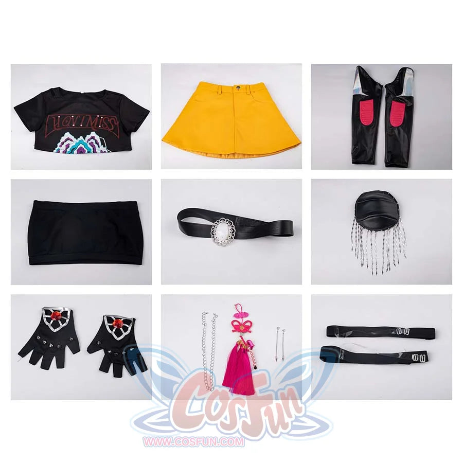 KPop Demon Hunters HUNTR/X Mira Cosplay Costume How It’s Done N09522E Costumes