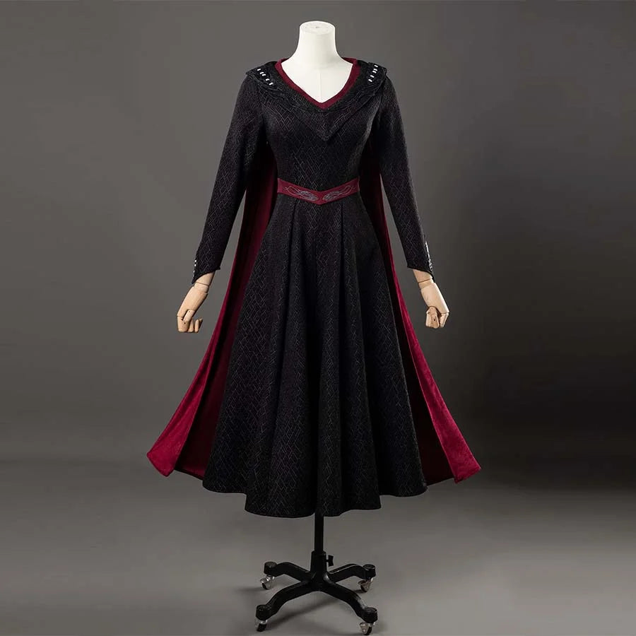 【READY TO SHIP】Medieval Fire Kingdom Halloween Rhaenyra Targaryen Cosplay Costume BST0071 Costumes