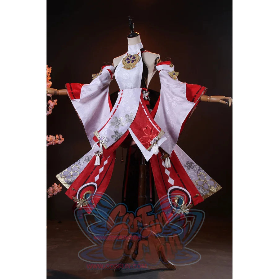 Genshin Impact Guuji Yae Miko Cosplay Costume C02884 Aaa Costumes