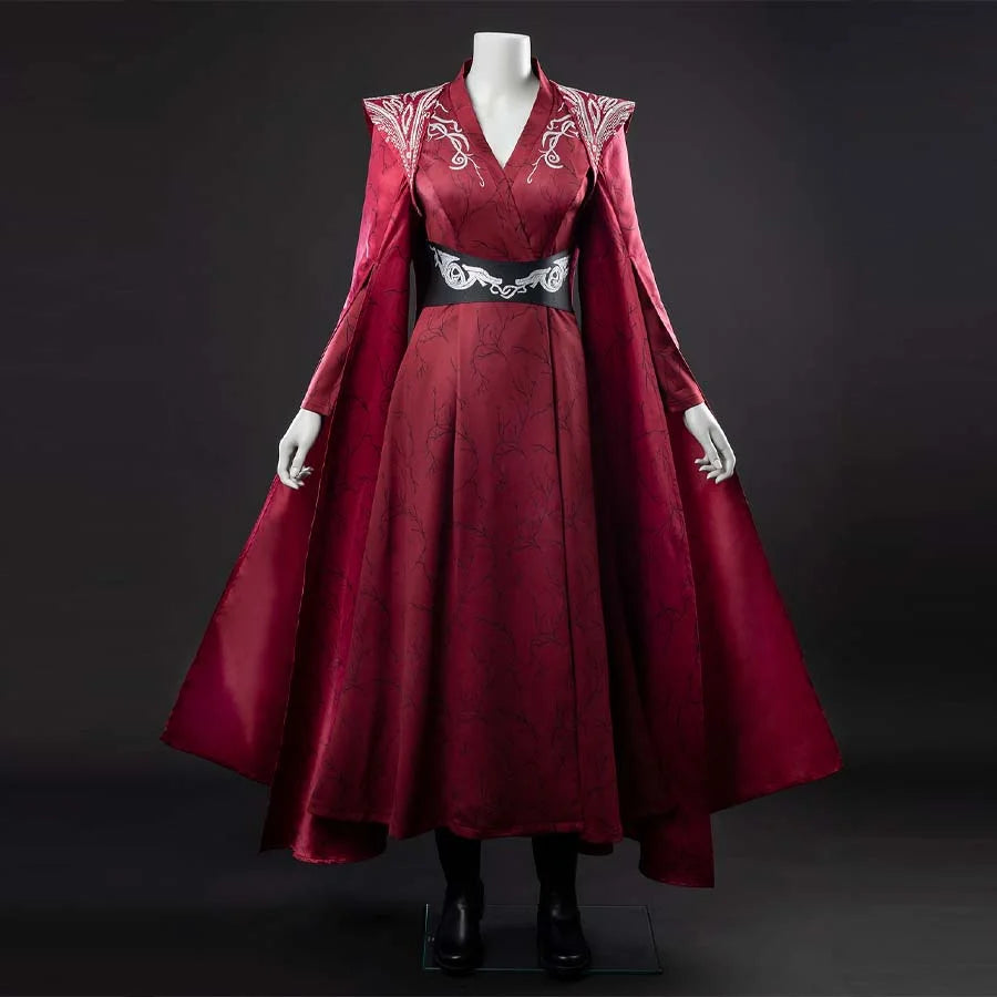 【READY TO SHIP】Medieval Fire Kingdom Halloween Rhaenyra Targaryen Cosplay Costume BST0099 Costumes