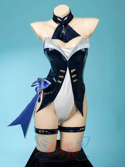【Free Shipping】Cosfun Original Genshin Impact Furina Derivative Bunny Girl Bodysuit Swimsuit