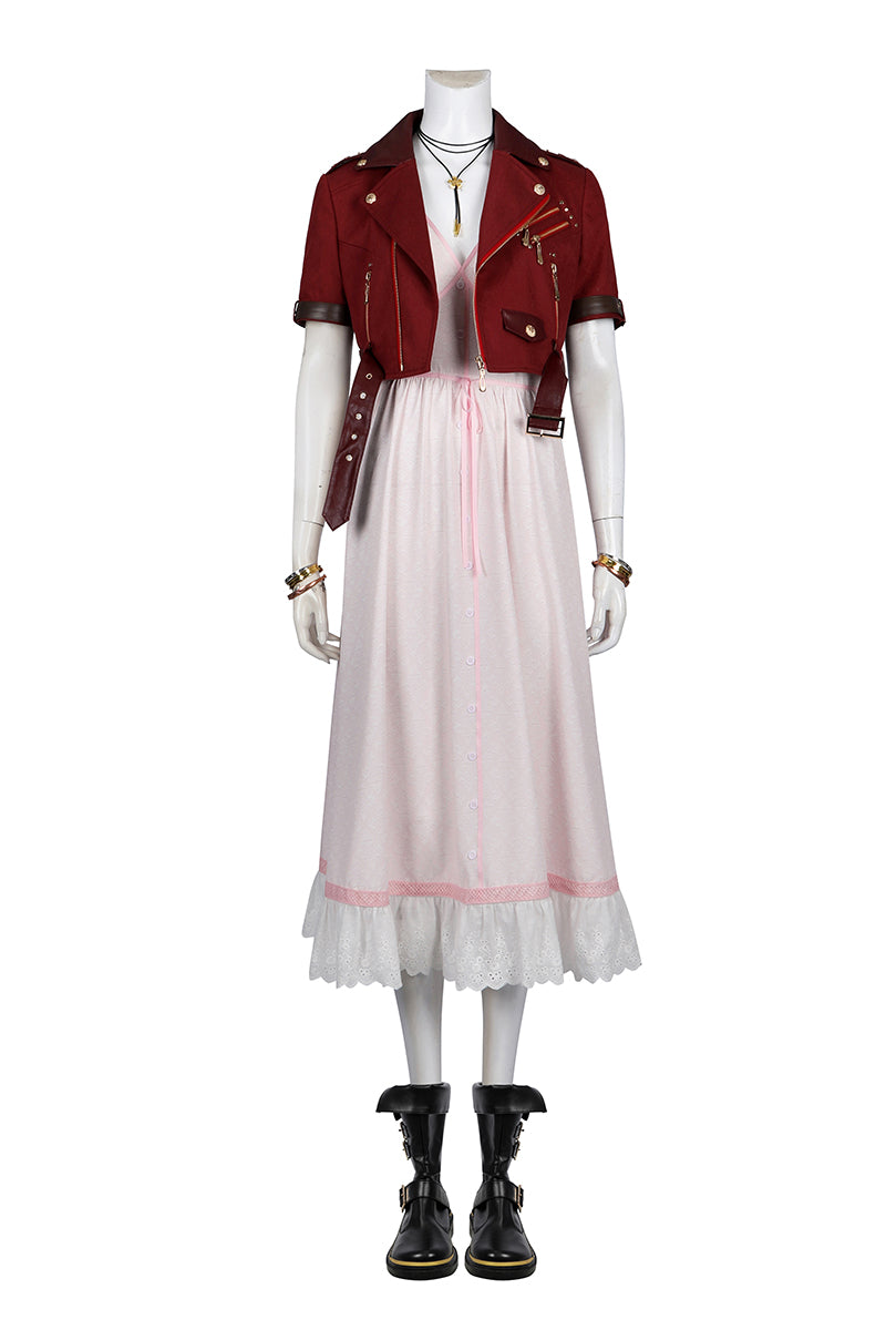 Final Fantasy VII Rebirth Aerith Gainsborough Cosplay Costume C08876