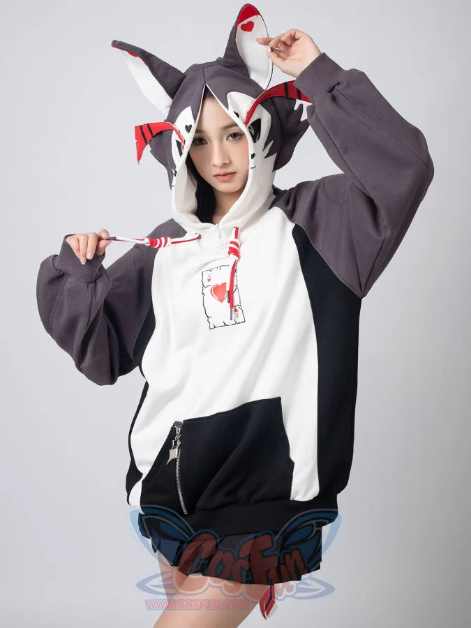 Cosfun Original Demon Magician Cosplay Full Zip Hoodie A00008 Sweatshirt