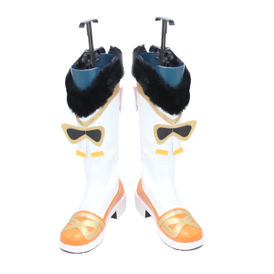 Genshin Impact Yaoyao Cosplay Shoes C07307 Women / Cn 35 & Boots